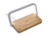 Okiyo Yoru Bamboo Wireless Charger & Night Light