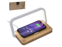 Okiyo Yoru Bamboo Wireless Charger & Night Light