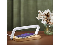 Okiyo Yoru Bamboo Wireless Charger & Night Light