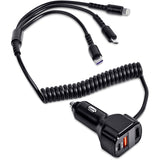 Swiss Cougar Monza 3-in-1 Fast Car Charger