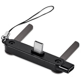Compact 2-in-1 Fast Charge Cable & Type-C Phone Stand