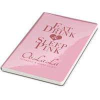 A5 Soft Cover Notebook Pink