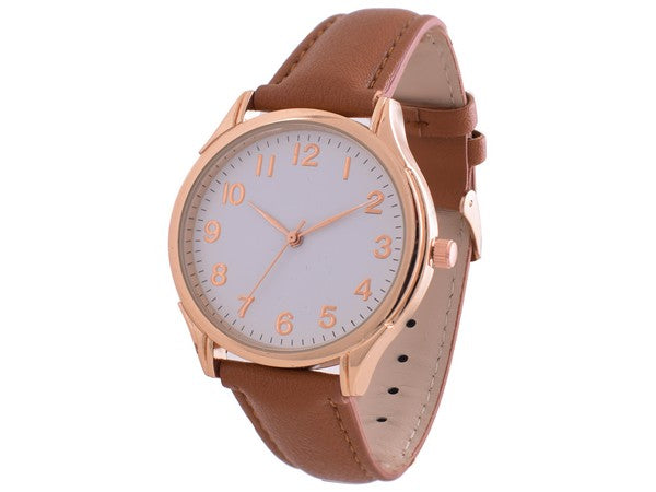 MEN'S ROSE GOLD WATCH