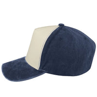 Cap 5 Panel Pigment Washed