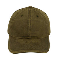 Dual Tone Oil Skin 6 Panel Cap