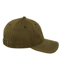 Dual Tone Oil Skin 6 Panel Cap