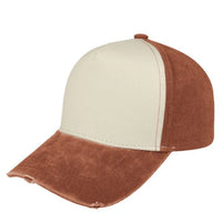 Cap 5 Panel Pigment Washed