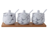 Mirabel Elegant Tea-Coffee-Sugar Set