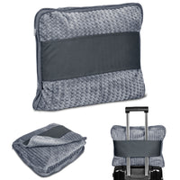 Slumberbrook 2-in-1 Travel Blanket & Pillow