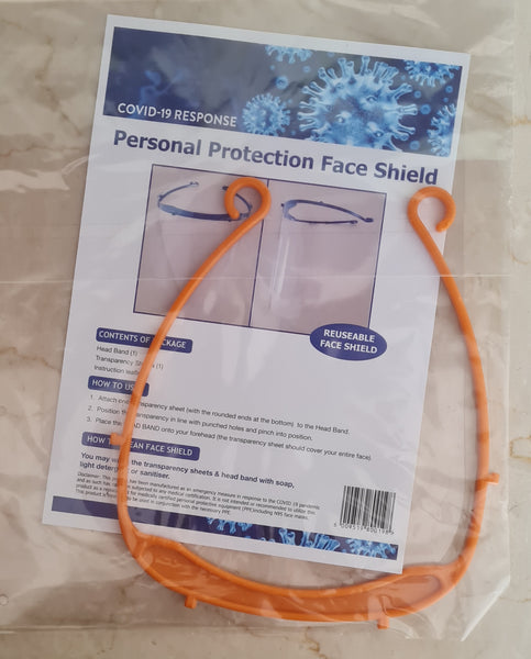 Face Shield To Clear While Stock Lasts