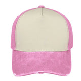 Cap 5 Panel Pigment Washed