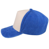 Cap 5 Panel Pigment Washed