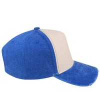 Cap 5 Panel Pigment Washed