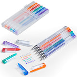 Vibrant Pack of 6 Gel Ink Pen Set