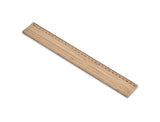 Okiyo Sokutei Bamboo 30cm Ruler Natural