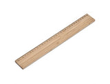 Okiyo Sokutei Bamboo 30cm Ruler Natural