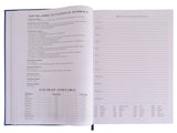 2027 Vision A4 Diary Blue