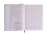 2027 Vision A5 Diary Blue