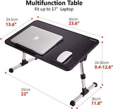 Portable Foldable Laptop Desk With USB Cooling Fan