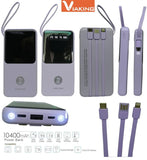 Viaking Power Bank 10000 mAh Capacity