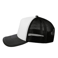 Curved Peak Foam Trucker Cap