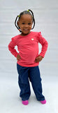 Little Girls Heart to Heart 100% Cotton Tee Shirt
