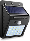 Solar 20 LED Wall Light and Night Sensor