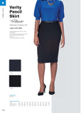 Ladies Verity Pencil Skirt