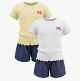 Giggles & Bows Girls Set