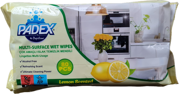 Pack of 80 Multi-Surface Wet Wipes