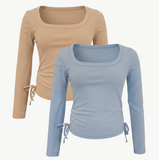 Girls Long Sleeve Cotton Fashion Tee