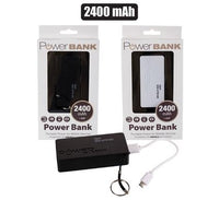 USB Power Bank 2400mah with Cable