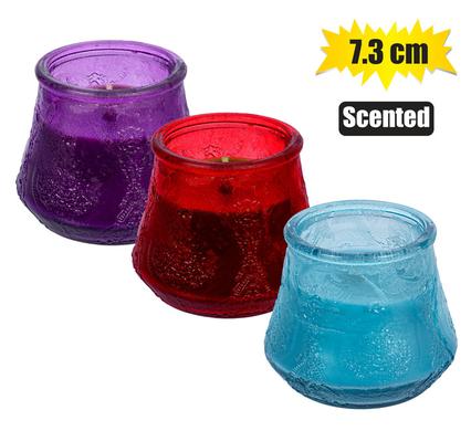 Scented Candle In Glass Holder 7.3CM