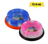 PET DOG/CAT BOWL TIEDYE FINISH