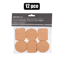 Cosmetic facial sponges pack of 12