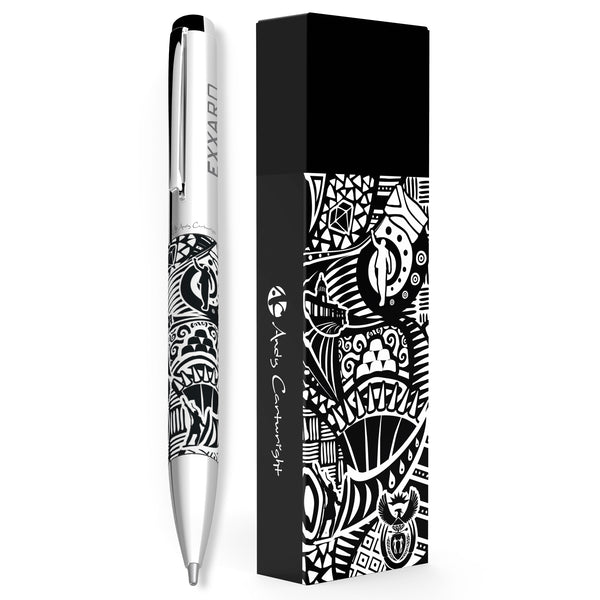 Andy Cartwright 'I Am South African' Ball Pen - Black