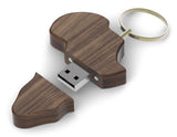 Andy Cartwright Afrique Wood Memory Stick - 16GB