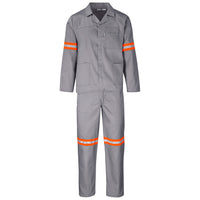 Trade Polycotton Conti Suit - Reflective Arms & Legs - 3 day lead time to sew reflective tape