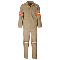 Trade Polycotton Conti Suit - Reflective Arms & Legs - 3 day lead time to sew reflective tape