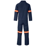 Quality Technician's 2pc Overall Conti Suit With Reflective