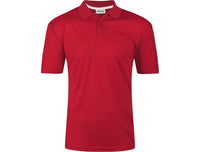 Mens Bayside Golf Shirt - Red