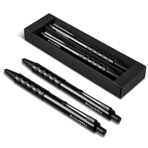 Alex Varga Cyrion Ball Pen & Pencil Set - Black