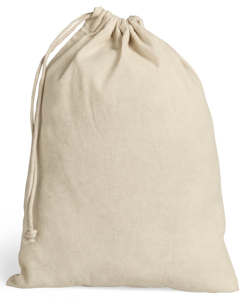 Green Earth Cotton Drawstring Pouch