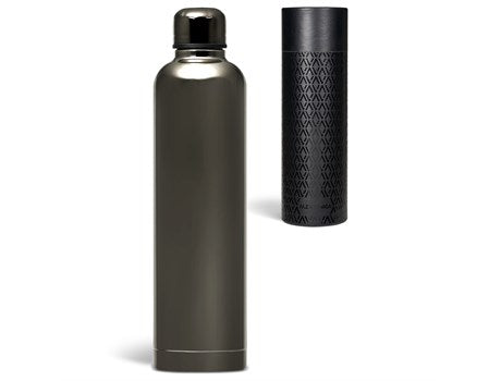 Alex Varga Asteria Vacuum Water Bottle - Gun Metal