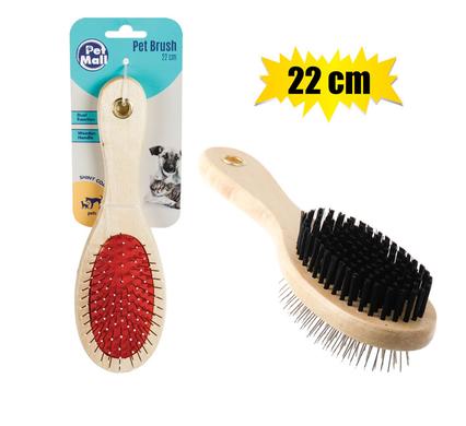 CAT & DOG WOODEN GROOMING BRUSH