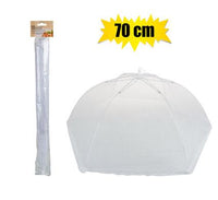 Food Cover Hexagonal 70cm White Hillhouse