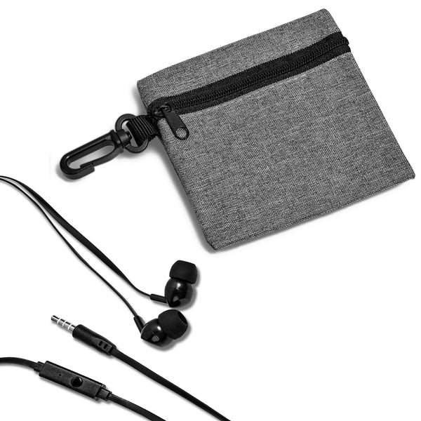 Nemesis Earbuds With Built-In Mic In Pouch