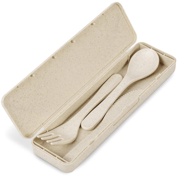 Okiyo Heiki Wheat Straw Cutlery Set