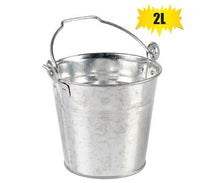 Galvanised 2 Litre Bucket