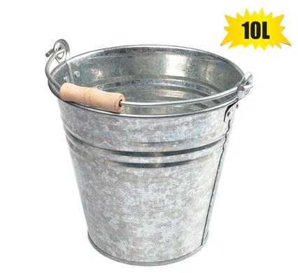 Galvanised Bucket 10L